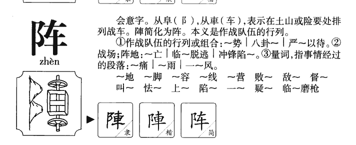 陣