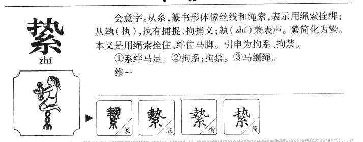 縶