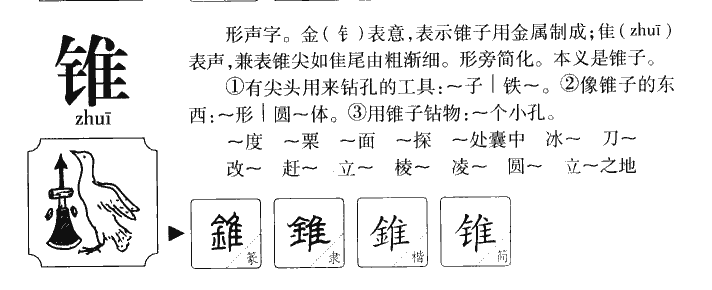 錐