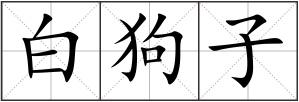 白狗子