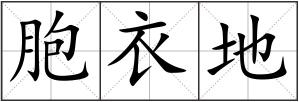 胞衣地