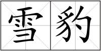雪豹