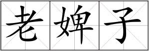 老婢子