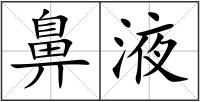 鼻液
