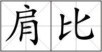 肩比