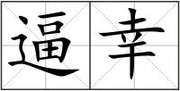 逼幸