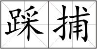 踩捕