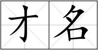 才名