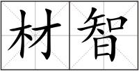 材智