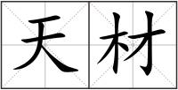 天材