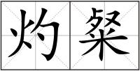 灼粲