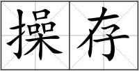 操存