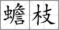 蟾枝
