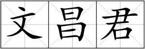 文昌君