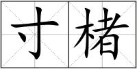 寸楮