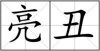 亮丑