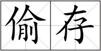 偷存