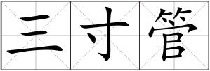 三寸管