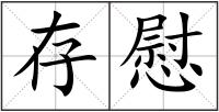 存慰