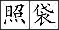 照袋