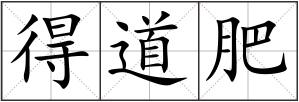 得道肥