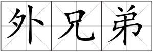 外兄弟