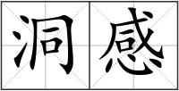 洞感