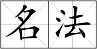 名法