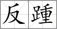 反踵