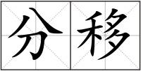 分移