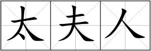 太夫人