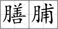膳脯