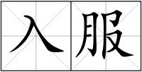 入服