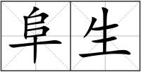 阜生