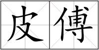 皮傅
