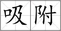 吸附