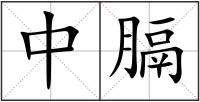 中膈