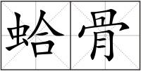 蛤骨