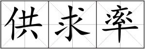 供求率