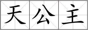 天公主
