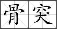 骨突