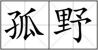 孤野