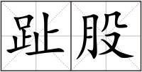 趾股