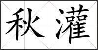 秋灌