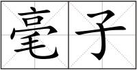 毫子