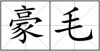 豪毛