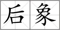 后象