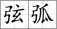 弦弧