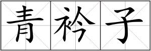 青衿子
