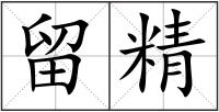留精